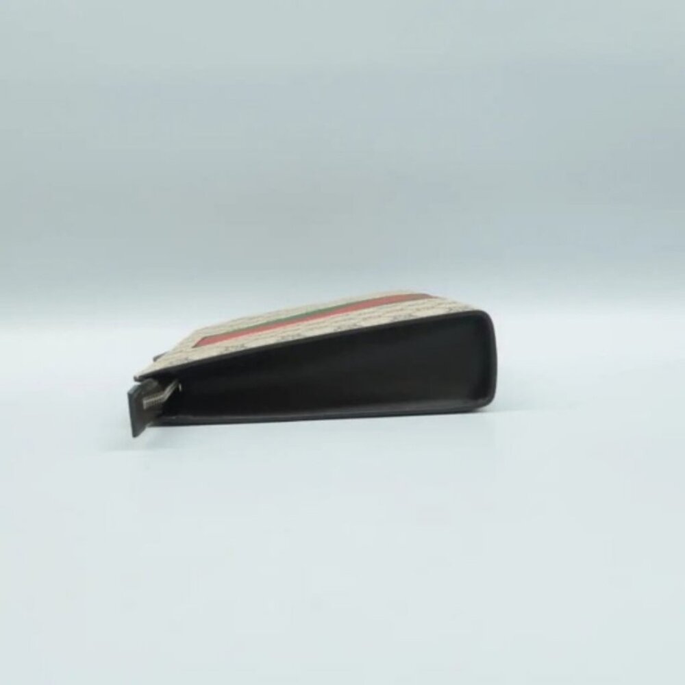 Authentic Gucci GG Supreme Web Stripe Canvas Clutch Pouch Bag Luxury - Picture 4 of 12